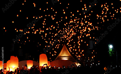 Foto Yee Peng Festival (Fly lantern)