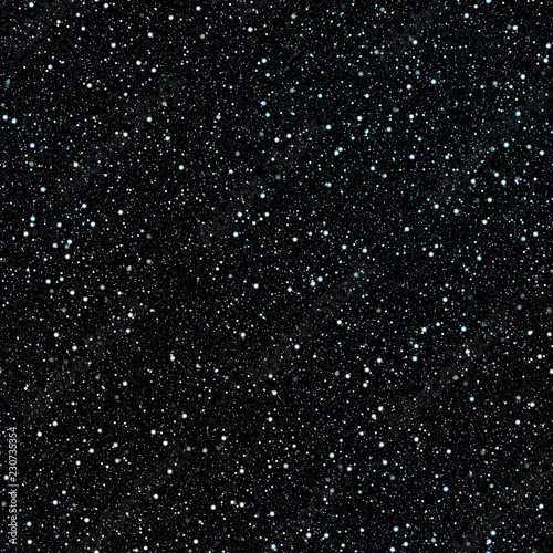 Starrs in outer space seamless background or texture illustration