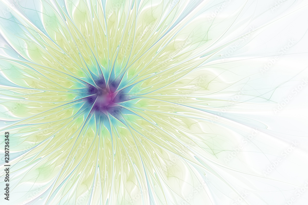 Obraz premium Abstract multicolored illustration on a light background
