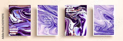 Mixture of acrylic paints. Modern artwork. Trendy design. Marble effect painting. Graphic hand drawn design for cover, poster, card, invitation, placard, brochure, flyer, etc.