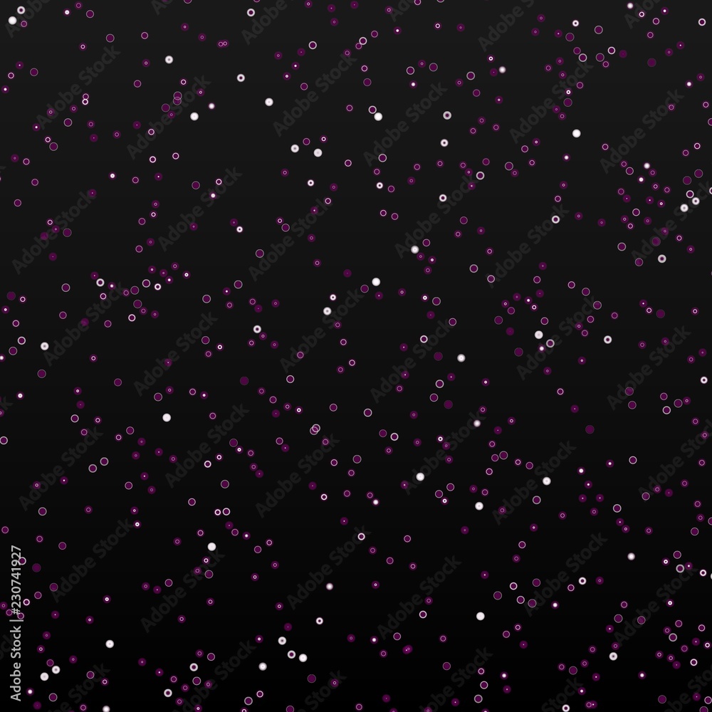 Glitter vintage lights background. Softly blurred circles. 3d rendering.