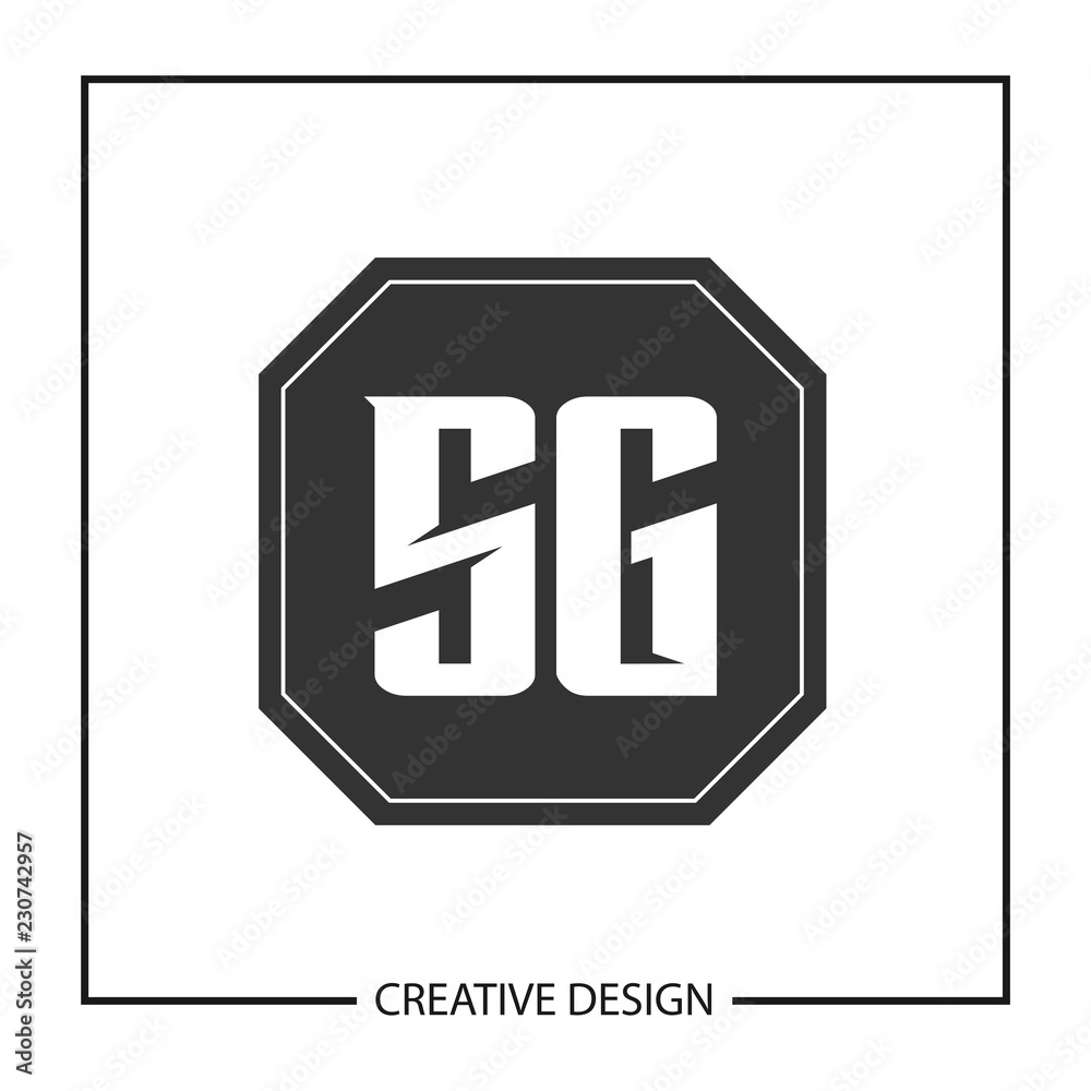 Initial Letter SG Logo Template Design Initial Letter SG Logo Template Design