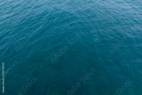 Sea ocean surafce in blue