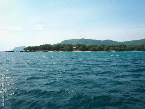 Beautiful sea in the holiday.