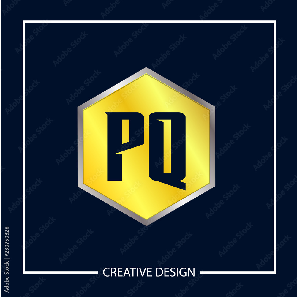 Initial Letter PQ Logo Template Design Initial Letter PQ Logo Template Design