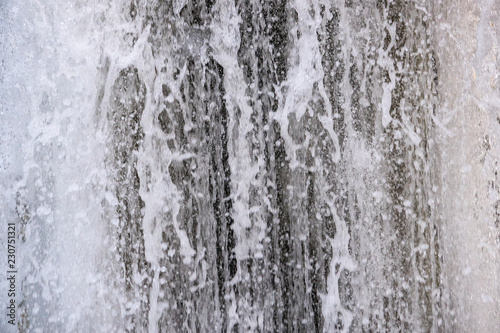 Abstract background with lots of falling water