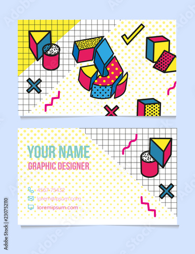 Modern Typographic  Isometric Letter J. Abstract Memphis Design Background. Vector Trendy Template For Your Posters, Banners, Business Card.