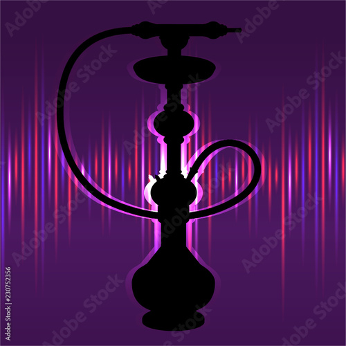 Hookah vector illustration