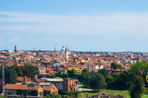 view of the city in venic italy