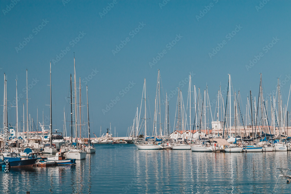 Photo of marina yacht club located at Palermo Sicily Italy 