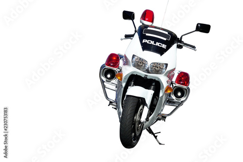 Obraz na płótnie Motorcycle for traffic police