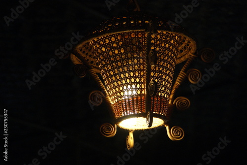 chandelier in a room