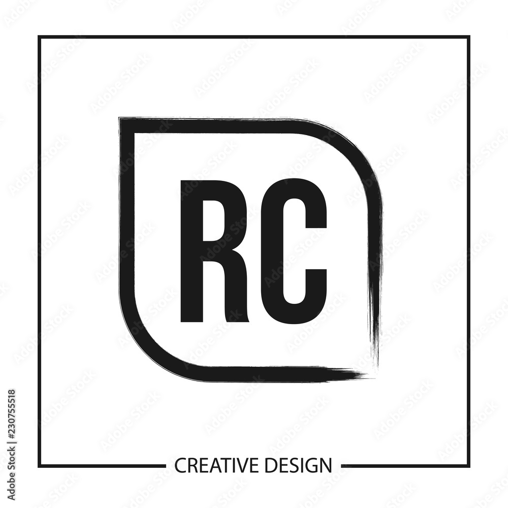 Initial Letter RC Logo Template Design Initial Letter RC Logo Template Design