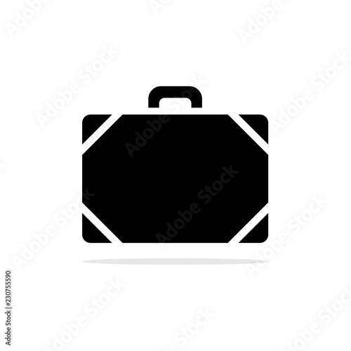baggage icon. Vector concept illustration for design.