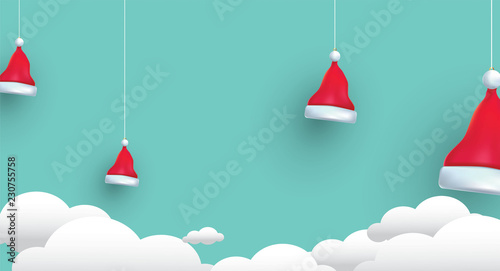 christmas in july design with 3d concept
