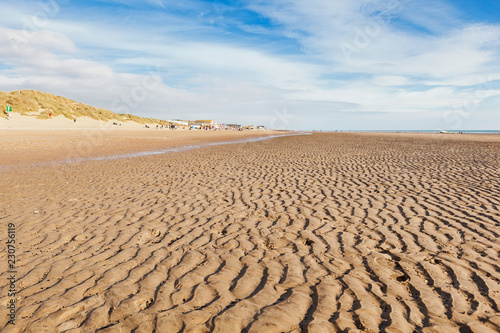 Camber Sands, East Sussex near Rye, England