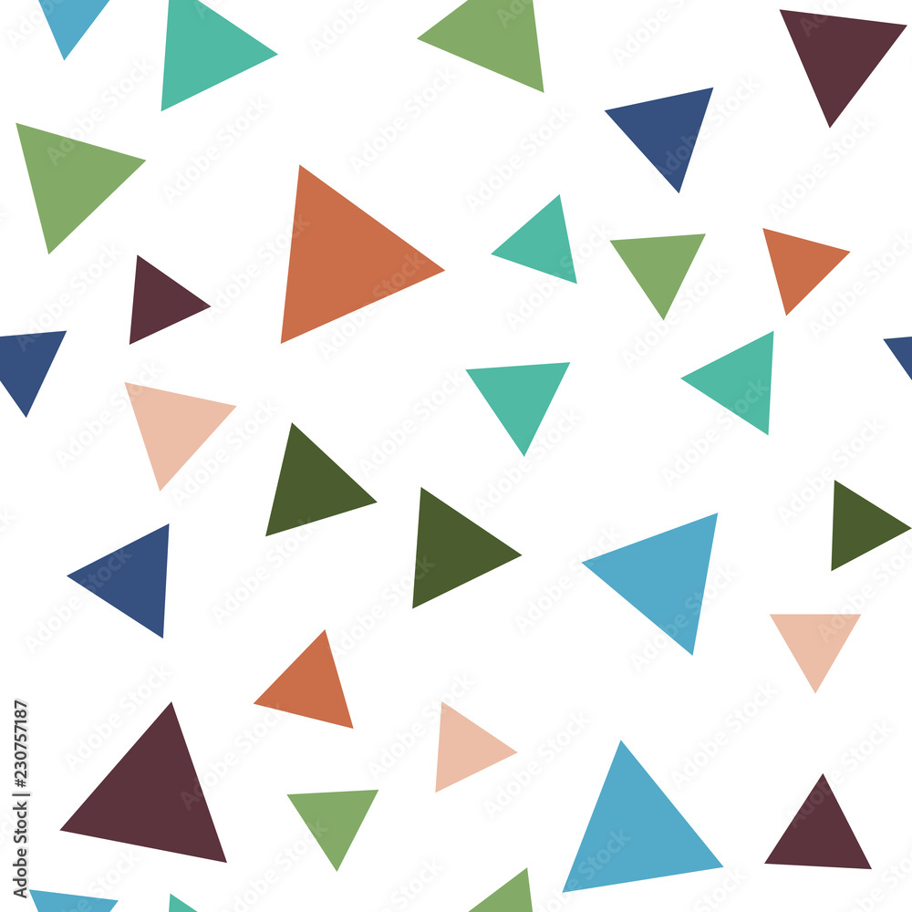 Different Triangles Seamless vector Pattern EPS 10. Texture background for textile, print, paper, fabric background, wallpaper Different Triangles Seamless vector Pattern EPS 10. Texture background for textile, print, paper, fabric background, wallpaper