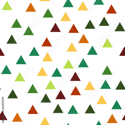 Different Triangles Seamless vector Pattern EPS 10. Texture background for textile, print, paper, fabric background, wallpaper