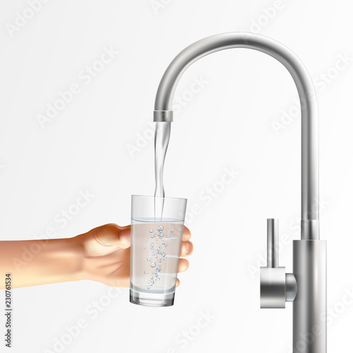 Faucet Water Glass Composition