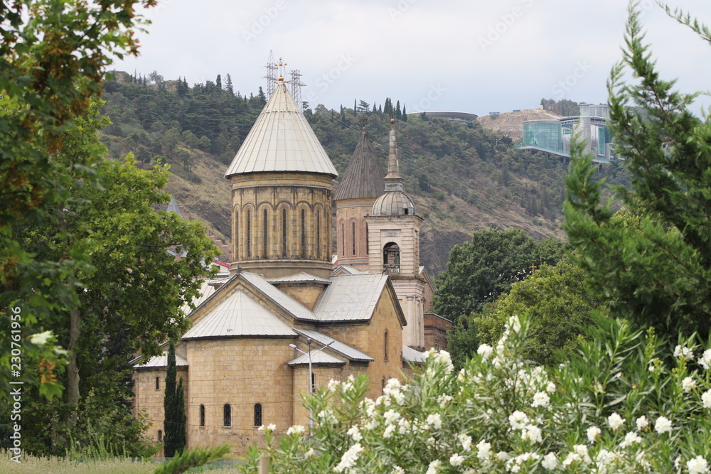 Cathedral church Sioni in Tbilisi city