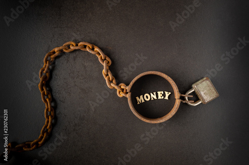 Addiction or slavery on the money