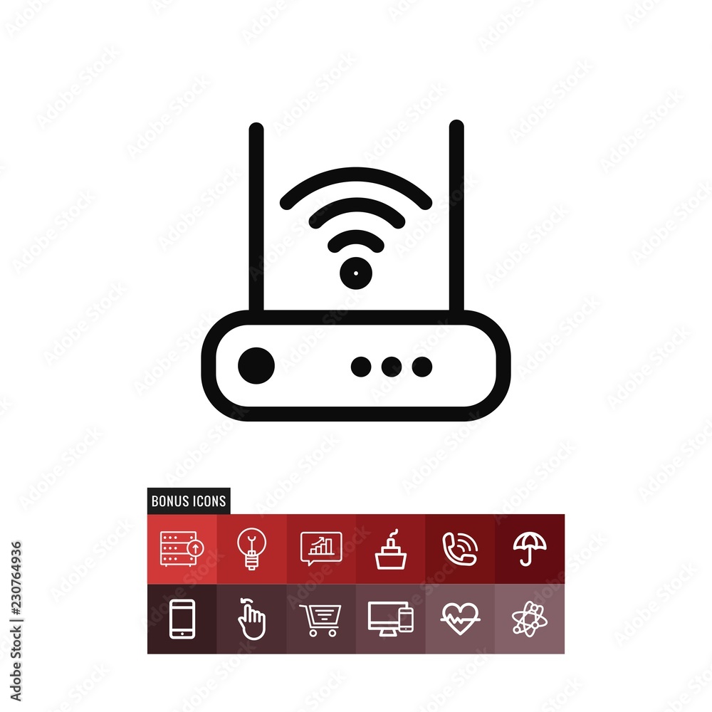 Wifi vector icon Wifi vector icon