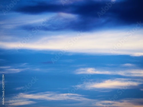 Beautiful cloudy sky background. © Mallika