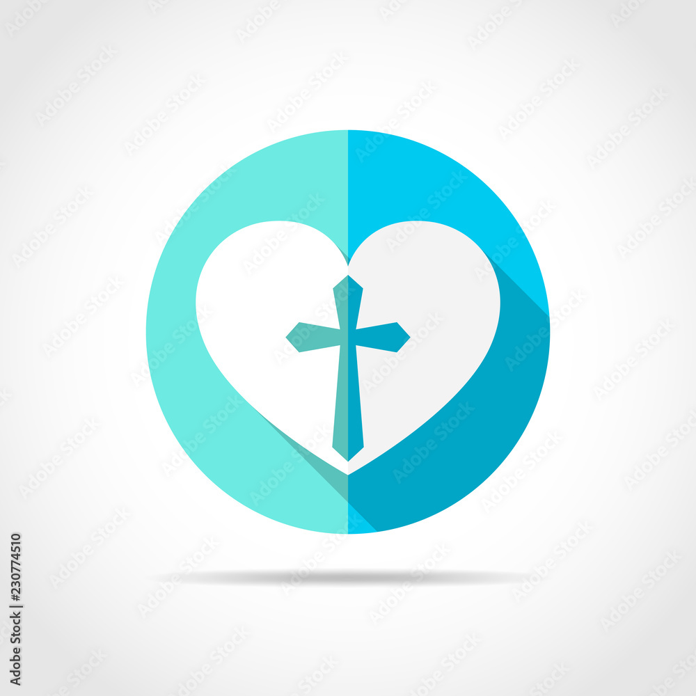 Heart icon. Vector illustration. Heart icon. Vector illustration.