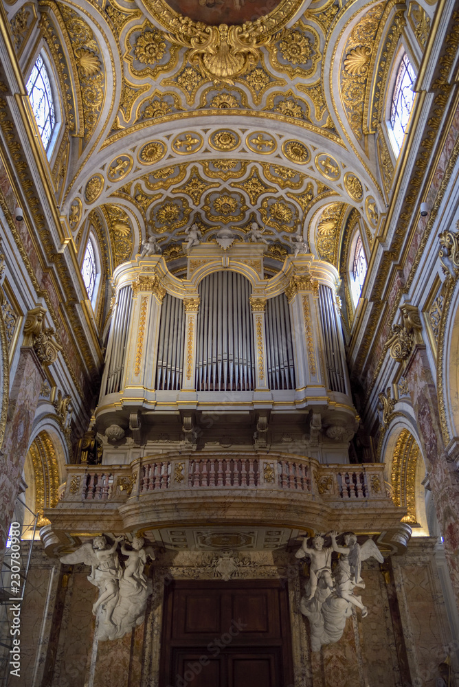 Obraz premium Rome Italy. Church of Saint Louis of the French