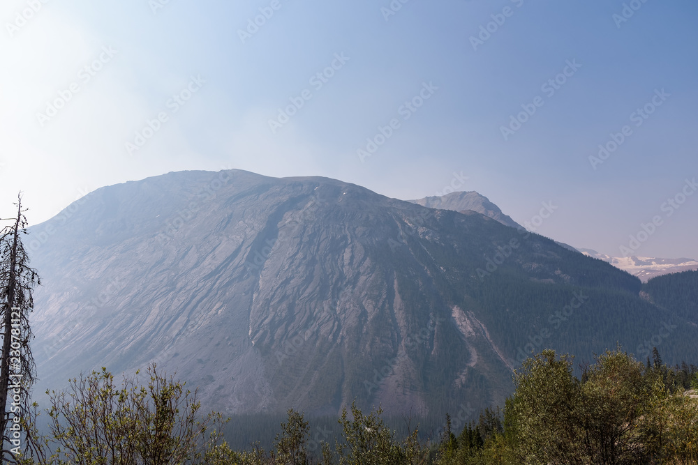 Fototapeta premium Scena z góry w Kolumbii Brytyjskiej w Kanadzie
