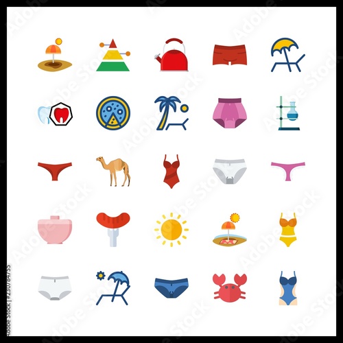 hot icon. crucicle and ballon vector icons in hot set. Use this illustration for hot works.