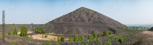 charcoal mine terril hill at Loos-en-Gohelle