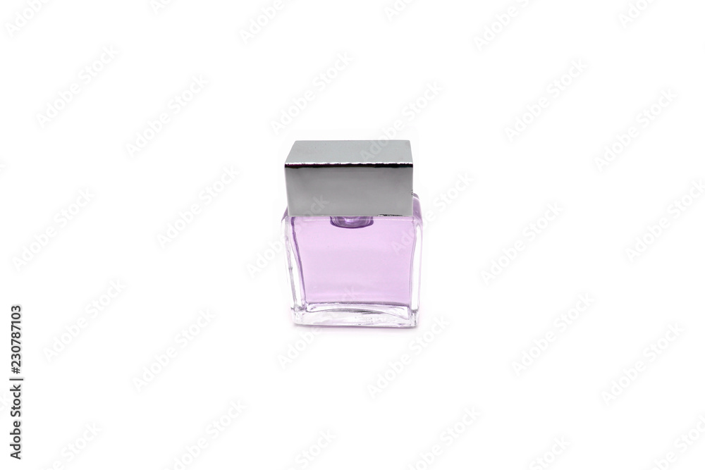 Perfume bottle isolated on white background. Perfume bottle isolated on white background.