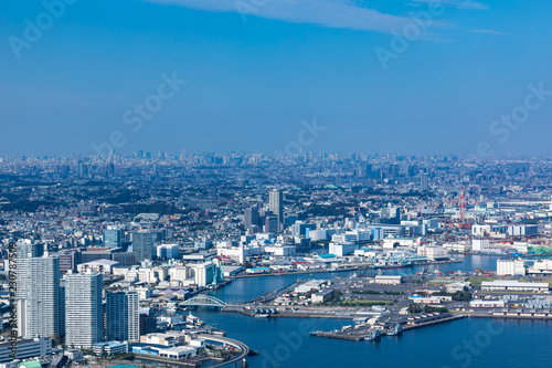 (神奈川県ｰ都市風景)高層展望台から見る横浜の風景４ © moarave
