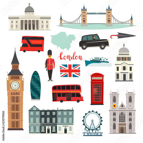 diseño de Londres London Icons Tarjetero