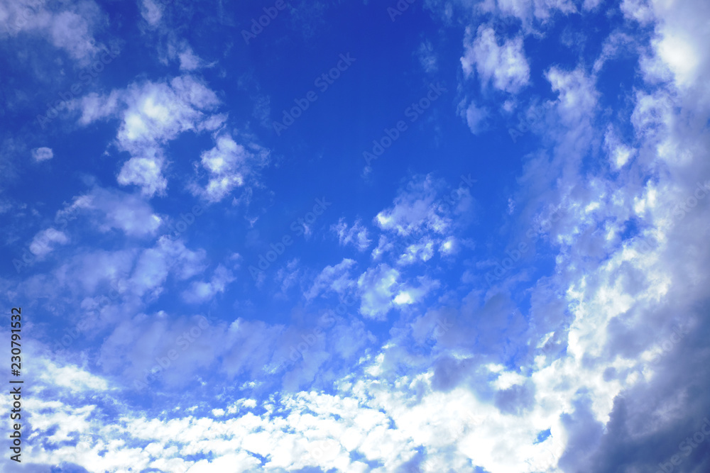 blue beautiful spring sky as background blue beautiful spring sky as background