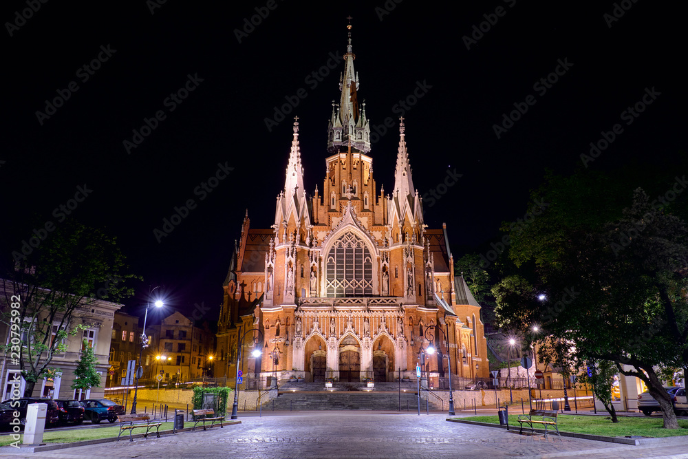 St. Joseph's Church  is a historic Roman Catholic church in  Krakow