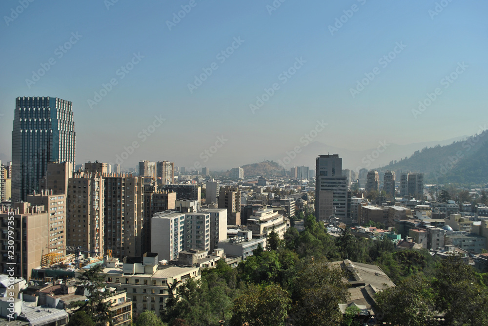 Fototapeta premium SANTIAGO - CHILE - CALLES 20