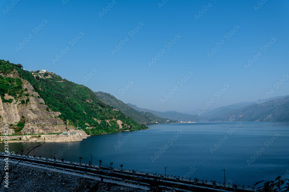 Tehri Dam Lake, Terhi hydro power plant