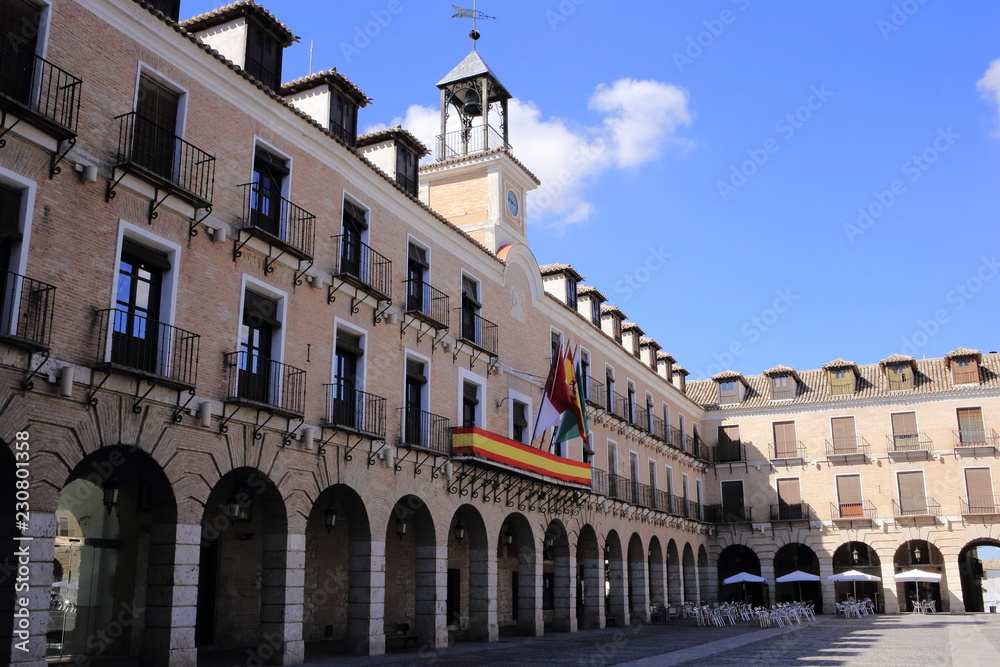 Plaza Mayor de Ocaña provincia de Toledo España