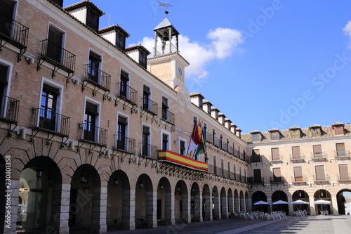 Plaza Mayor de Oca  a provincia de Toledo Espa  a