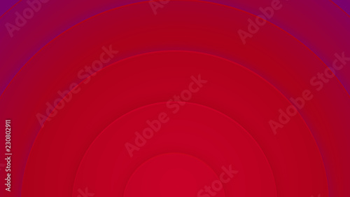 Background with circles in a paper style. With a variety of colors.