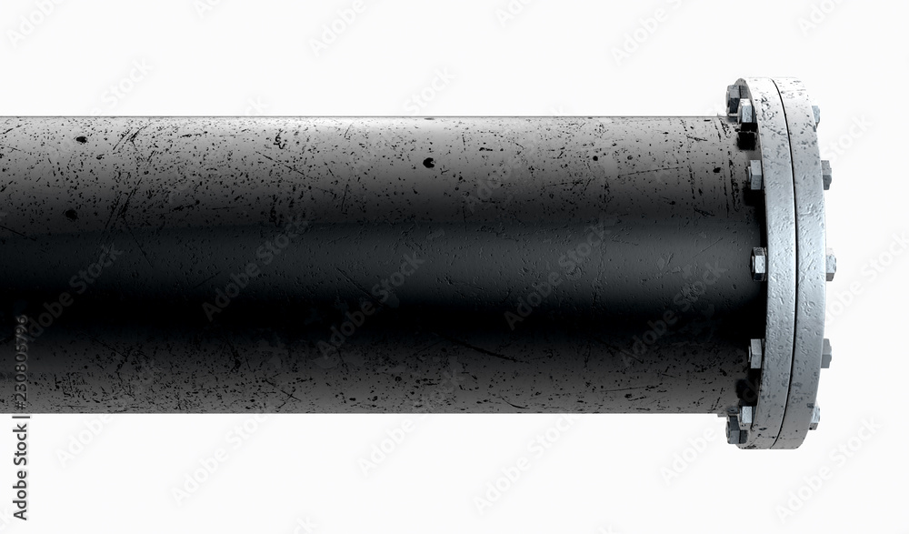 PVC Pipe Section Stock Photo | Adobe Stock