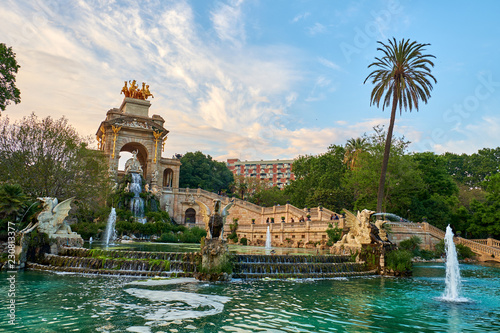 The Parc de la Ciutadella in Barcelona