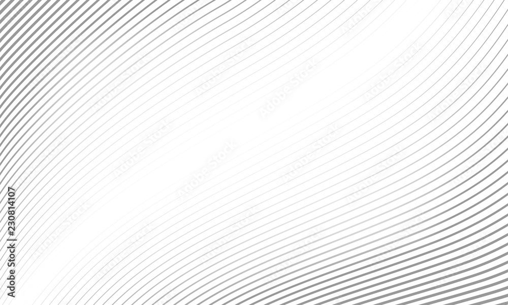Vector Illustration of the pattern of gray lines abstract background. EPS10. - obrazy, fototapety, plakaty 