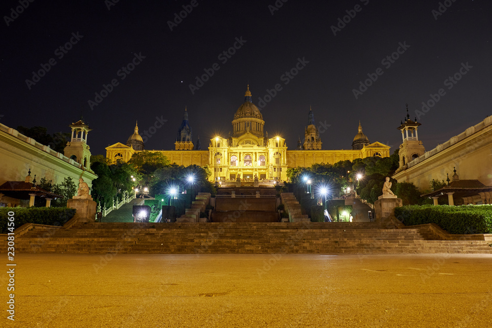 Obraz premium Museu Nacional d'Art de Catalunya in Barcelona