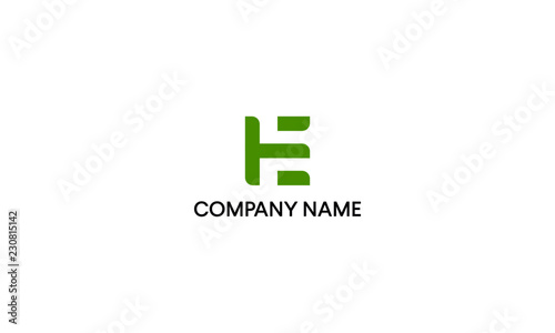 Letter E logo design © MYudi