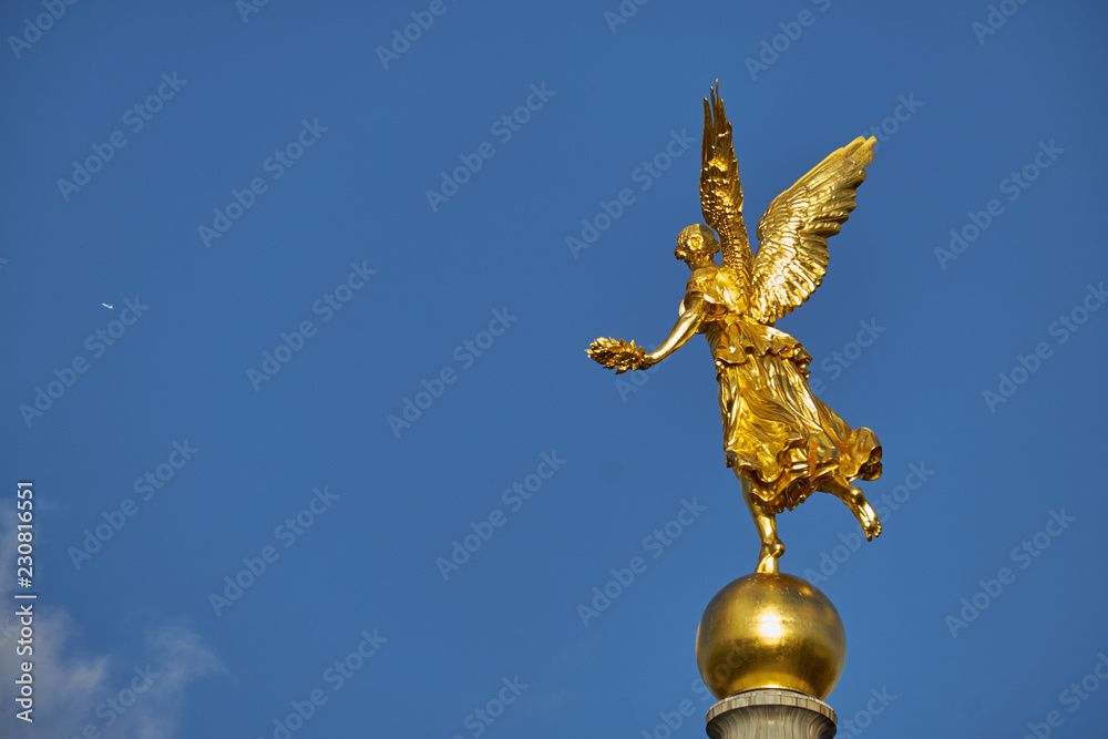 Fototapeta premium Landmarks of Saxony Germany - elegant baroque city Dresden, popular touristic attraction