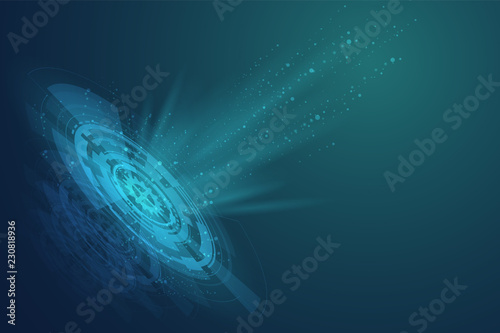Abstract meteoroids explosion attack background.