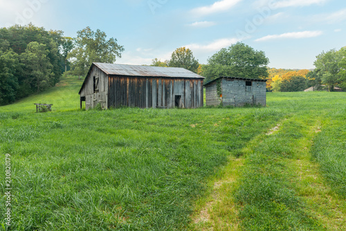 Barn and Corn Crib Powell County, KY © Patrick Jennings